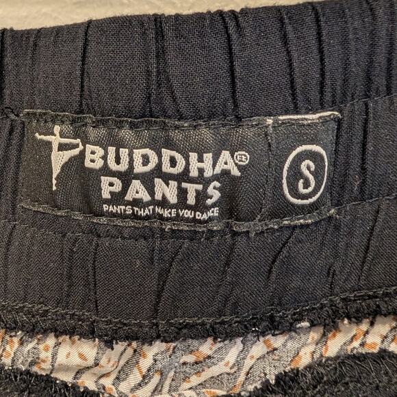 Buddah Pants Wrap Style Pull On Beach Lounge Pool Hippie Travel - Size S - Picture 5 of 5